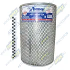 740.1109560-02А Воздушный фильтр (элемент) ЭФВ основной ф255, Н=390 Камаз,МАЗ,КРАЗ,Урал (дв.Камаз-740); с дном металл ЛААЗ