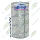 7405.1109560 Фильтр воздушный (элемент) ф260 , Н=471 с дном металл ЕВРО-1,2 КАМАЗ-ТУРБО внешний/основной; (эконом) ЛААЗ