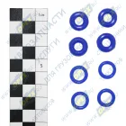 4216-2904000 Кольцо уплотнительное форсунки (комплект) Газель Бизнес,Некст (дв.УМЗ-4216,А-274) Евро-4 силикон; (8шт.) .(компл.:007-015-40--4шт+ 009-014-25--4шт.) (син.силикон) ЛВ-авто