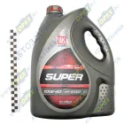 19193 Масло моторное SAE 10W40 п/синт. (легковые) (5л); Супер SG/CD Лукойл