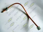 533630-3509262 Трубка компрессора МАЗ подвода масла (ф6; L=230 Г=М12+К14Г=М12+К14 (медь) МАЗ