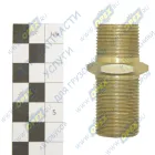 404319 Фитинг (штуцер) прямой; Рнаруж=М22х1,5/М22х1,5; К=27 L=58 прямой/прямой МАЗ