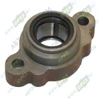 103-3502018-10 Стакан (обойма) кулака разжимного с подшипником МАЗ (фнаруж=72, L=138, h=55, h1=48, h2=29,2отв.,ф15/2отв.,М10х1 с ШС, чугун); (аналог 5440-3502018) МАЗ