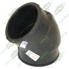 437143-1109375 Уплотнитель воздушного фильтра МАЗ (ф80х90, L=130, патрубок Г-образ.) МАЗ