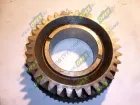 202-1701128-30 Шестерня 3-й пер.вторичного вала КПП-202 Zнаруж=34/40 ф100х190 h=53; в сборе (с муфтой синхр. и стопорным кольцом) МАЗ