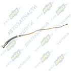 533602-3506142 Трубка (медь со шлангом) ф16; L=1930 Г=М22+К27/Г=М22+К27 отвода воздуха от компрессора со шлангом МАЗ