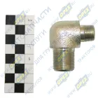 379652 Фитинг (угольник); Рнаруж=М16х1,5/М22х1,5; L=49х47 задних тормоз. камер МАЗ МАЗ