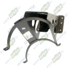 5516-1203162 Кронштейн крепления глушителя МАЗ L=460 креп 6отв.ф12,с 2-мя хомутами МАЗ