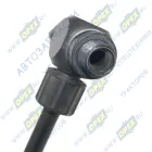 6430-5001950-020 Трубка ф6х1 ПВХ воздушная; х1мм (L=630) с одной ст. наконечник с болт штуц. М10х1 МАЗ