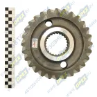 6303-2502158-060У Шестерня МАЗ ведомая редуктора (Z=28,d=65мм) (эвольвентный шлиц) овальное банжо МАЗ