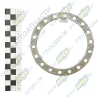 5336-3104079 Шайба ступицы МАЗ,НЕФАЗ п/прицеп с фиксацией (ф90х110, 18 отв., ф8,5, задн.) МАЗ