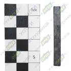 378148 Шпонка призматическая 6х6х50 коленвала с закругленными концами,ЗИЛ-130 МАЗ