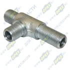 403049 Фитинг Тройник Рнаруж=М16х1,5/М16х1,5/М16х1,5 L=42х79 МАЗ