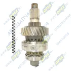 64229-2506010 Дифференциал МАЗ межосевой среднего мостав сб.эвольвентный шлиц (Z=28/18) (овальное банжо) МАЗ