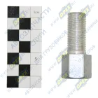 404383 Фитинг (штуцер) прямой; Рнаруж=М16х1,5/ Рвнутр=М16х1,5; Lобщ=56, Рнар=33мм МАЗ