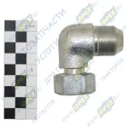 103-3506123 Фитинг Угольник Рнаруж=М27х1,5/Г=М26х1,5+К=32 привертной н18-п18; (компрессора ЯМЗ-536) МАЗ