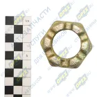 375088 Гайка ГОСТ-5918 М36х2 h=38(47) К=53(55) (коронч.) петли сцепной (ст.обр.),шкворня седельн.уст-ва МАЗ