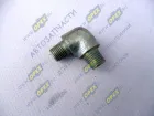 379078 Фитинг Угольник Рнаруж=М14х1,5/М14х1,5 L=38х38 конечный для буксирного клапана МАЗ