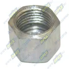 405647 Гайка (накидная) ГОСТ-9122 Dтруб=10 М16х1,5; h=15 К=19 (латунь/омедненная) без муфты МАЗ