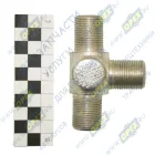 401438 Фитинг (тройник) Т-образный; Рнаруж=М22х1,5/М22х1,5/М22х1,5 МАЗ