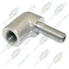 402958 Фитинг Угольник Рнаруж=М10х1/Рвнутр=М12х1,5 L=49х37 МАЗ