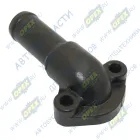 5336-1015130 Фланец подводящий МАЗ предпускового подогревателя МАЗ 45х64; труба ф25 L=50; 2отв.ф9 МАЗ