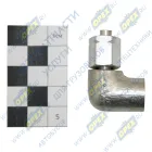 544004-5009064 Фитинг (угольник); Рвнутр=М12х1,25/Г=М12+К14 L=39х27 (переходник на насос Weber) МАЗ