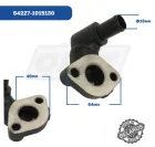 64227-1015130 Фланец подводящий правый МАЗ предпускового подогревателя МАЗ