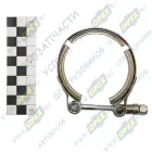 3918951 Хомут турбокомпрессора V-образный зажим, ф76 S=20 (зажим-болт) ф внутренее 55-67 IVECO Bus (1970-2020); + МАРК