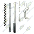 6520-8505001 Запор борта заднего L=135 S=50; 1отв.ф14/1 МАРК