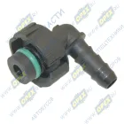 D12-ID6-90 6x8 Фитинг Штуцер топливный быстросъемный 90° (под трубку ф8) МАРК