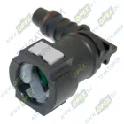 D9.89-ID8-90 8x10 Фитинг (штуцер) угловой 90-гр.(ПВХ) быстросъем/под трубку ф10 МАРК