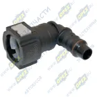 D9.49-ID8-90 8x10 Фитинг Штуцер топливный быстросъемный 90° (под трубку ф10) МАРК