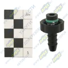 D12-ID8-180 8x10 Фитинг Штуцер топливный быстросъемный 180° (под трубку ф10) МАРК