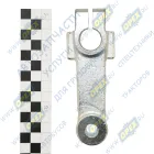 6460-1703223 Рычаг L=123 S=28; 2отв.ф10/шлиц ф22 прямой наконечника привода КПП ZF МАРК