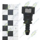 D9.49-ID6-180 6x8 Фитинг Штуцер топливный быстросъемный 180° (под трубку ф8) МАРК