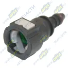 D9.49-ID6-180 6x8 Фитинг Штуцер топливный быстросъемный 180° (под трубку ф8) МАРК