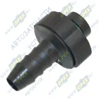 D12-ID8-180 8x10 Фитинг Штуцер топливный быстросъемный 180° (под трубку ф10) МАРК