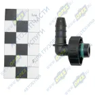 D12-ID8-90 8x10 Фитинг Штуцер топливный быстросъемный 90° (под трубку ф10) МАРК