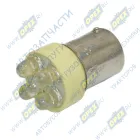 12T15-W\5LED Лампа светодиодная 12V 5W; R5W (BA15s - 1 контакт) Маяк