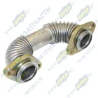 000.4859.358.000 Трубка рециркуляции газов МАЗ-4370 (дв.Д-245.35Е4) L=128, ф32 Металлокомпенсатор