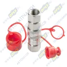 БРС  YH-904 FF G3/4 БРС JCB муфта UNF 3/4"-12 тип F (мама) HQ12-F-12S МЗПО