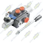 P40-К15GKZ1 Гидрораспределитель 1 секционный,с рычагом; Вход Р - G1/2, Слив -Т G1/2 МЗПО