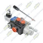 P40-К15GKZ1 Гидрораспределитель 1 секционный,с рычагом; Вход Р - G1/2, Слив -Т G1/2 МЗПО