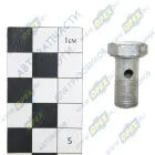 245-1104787-01 Болт-штуцер С/И М10х20х1 Р=12 К=14 1 отв. обратки Д-245 ГАЗ, ЗИЛ-5301 (короткий) ММЗ