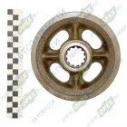 240-1005131-Б1 Шкив коленвала 1руч. шлиц ф160 (d=37, под болт) МТЗ ММЗ