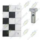 240-1104787 Болт-штуцер С/И М8х20х1 Р=12 К=12/13, 1отв d=3х3, короткий ММЗ