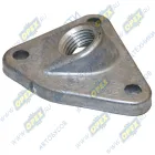 245-1002505 Фланец фигурный 70х85; Рвнутр=М20х1,5; h=25; 3отв.ф9 подводящий, с/и ММЗ