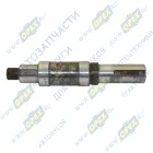 РКП-00.601 Вал короткий редуктора щетки МТЗ Сальсксельмаш L=215 м20/м36 ф30/ф40/ф30 под шпонку Модультек