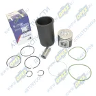 740.1000128-АК-44 Гильза с поршнем, с пальцем и кольцами КАМАЗ Евро-0; поршень (новая конструкция) с рассекателем Мотордеталь